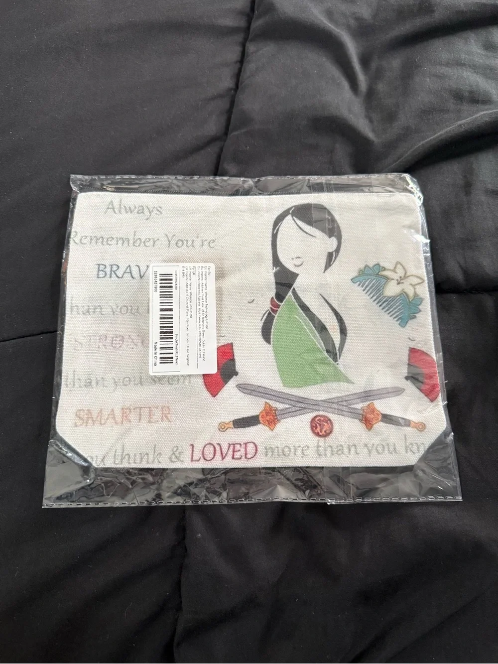 Mulan Makeup Bag